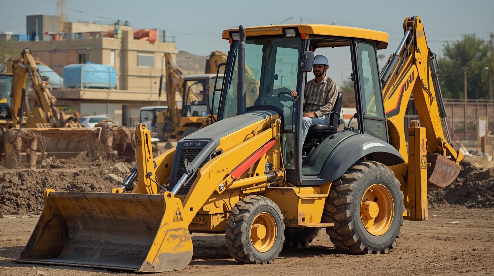 Operador de Retroescavadeira