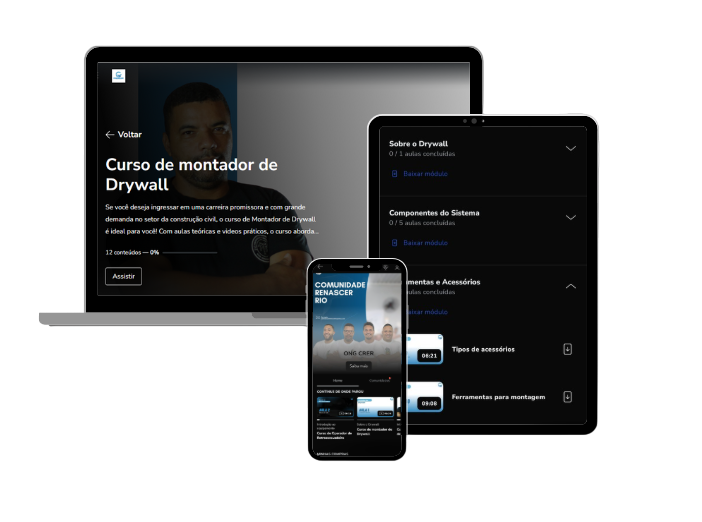 Estudantes EAD - ONG CRER